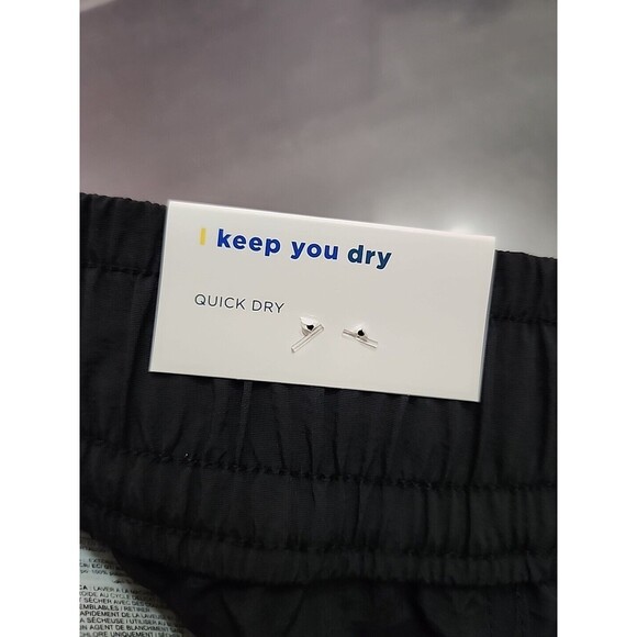Old Navy Ankle-Zip Cargo Joggers Womens S Petite Black Quick Dry Nylon NEW - Picture 7 of 11